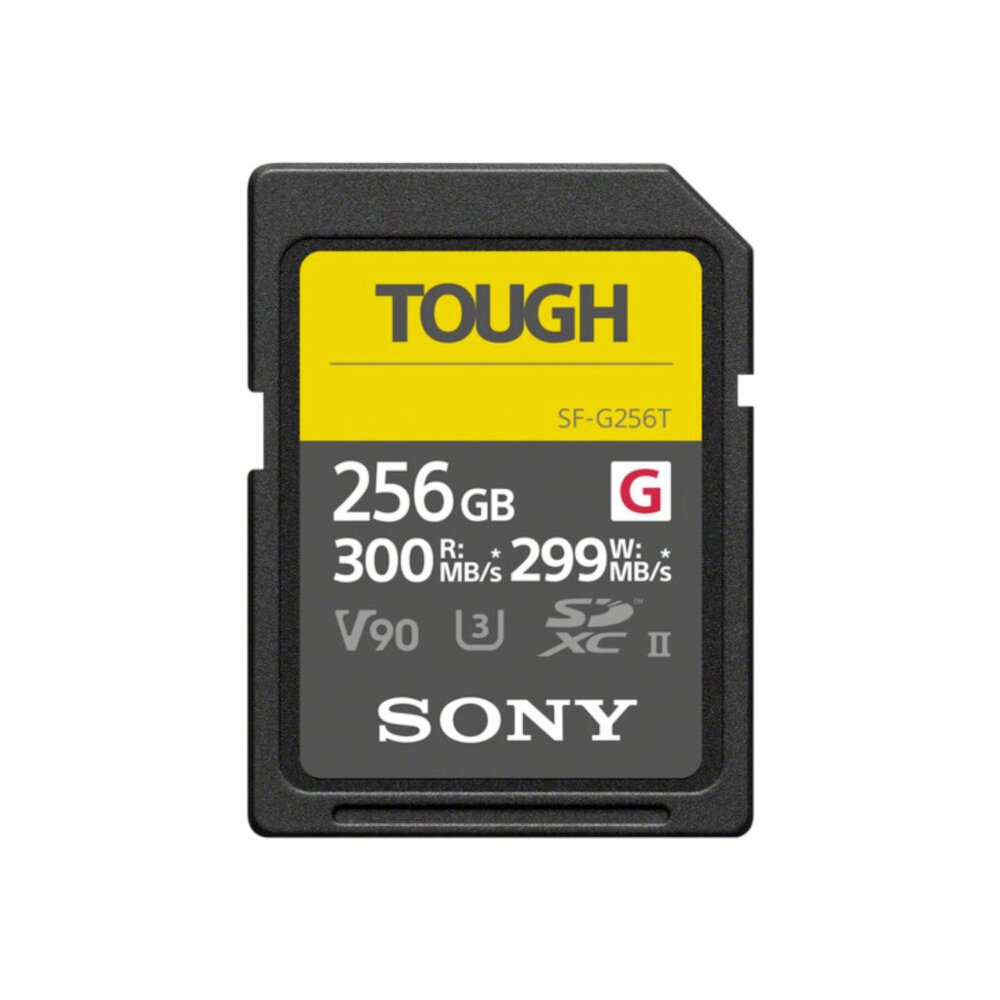 Sony 256GB SDXC v90 UHS-II Tough Memory Card Sony 256GB SDXC v90 UHS-II Tough Memory Card